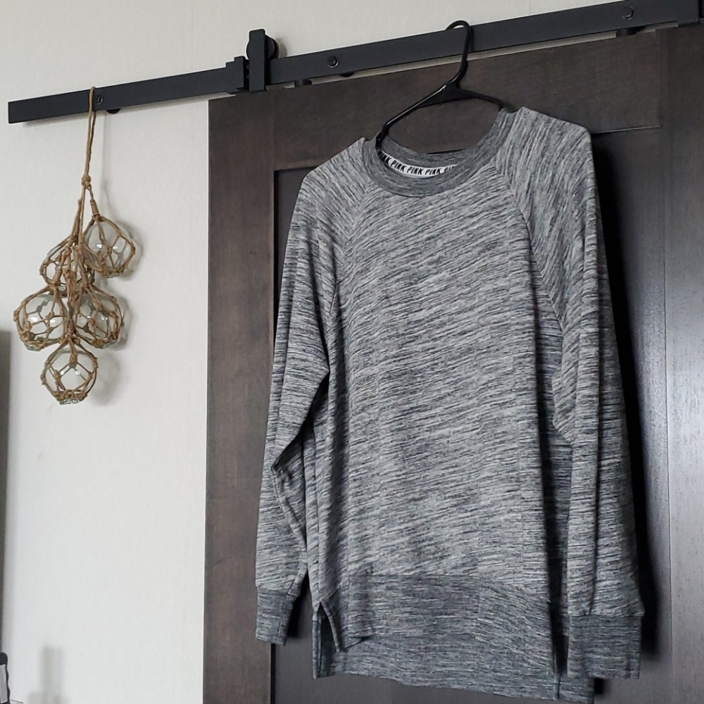 Grey PINK Victoria's Secret Sweatshirt